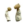 Yeti strain dried albino fungal specimens displaying thick ivory stalks and pale caps