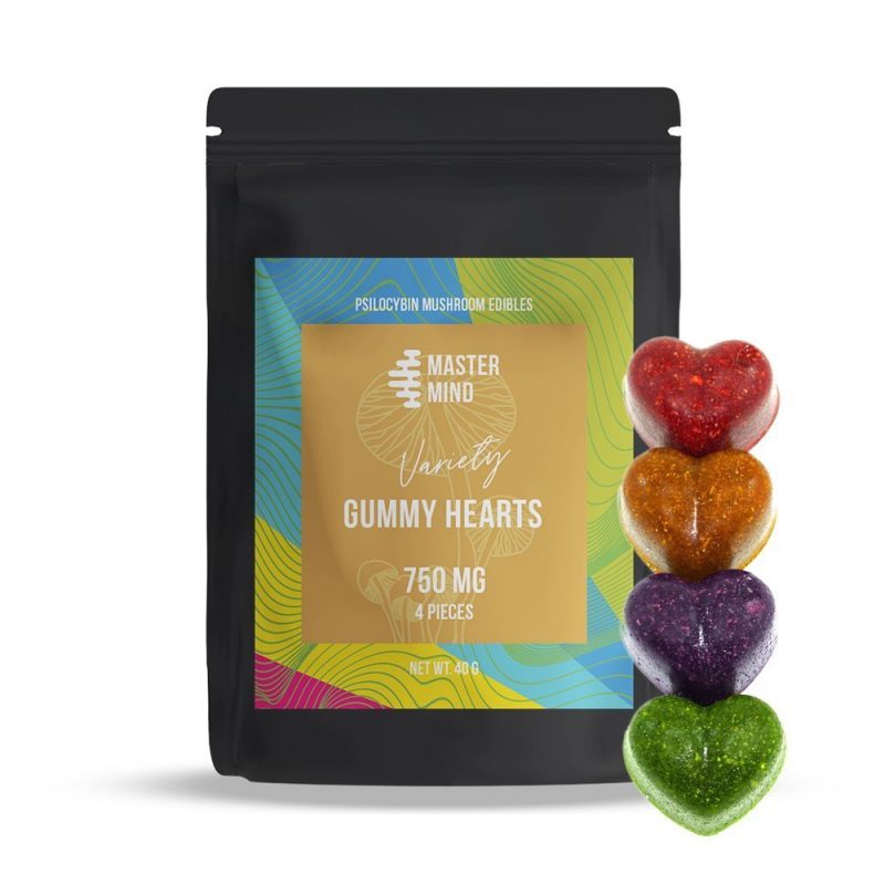 Front view of Mastermind brand Variety Pack three thousand milligram assorted specialty fruit chew packaging